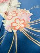 Photo17: L0727S Used Japanese womenPale Light Pink FURISODE long-sleeved / Silk. Kids,   (Grade C) (17)