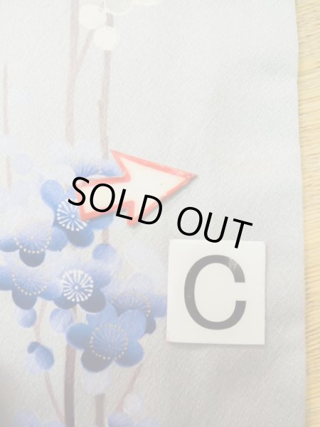 Photo30: L0727S Used Japanese womenPale Light Pink FURISODE long-sleeved / Silk. Kids,   (Grade C) (30)