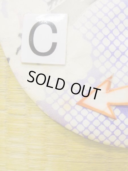 Photo22: L0728B Used Japanese women Pale Red FURISODE long-sleeved / Silk. Peony, Flower cart pattern  (Grade B) (22)