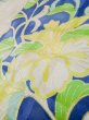 Photo20: L0728E Used Japanese women  Off White FURISODE long-sleeved / Silk. Flower,   (Grade C) (20)
