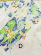 Photo27: L0728E Used Japanese women  Off White FURISODE long-sleeved / Silk. Flower,   (Grade C) (27)