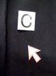 Photo17: L0804A Used Japanese women  Black HAORI short jacket / Synthetic.    (Grade C) (17)