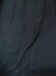 Photo4: L0824K Used Japanese men  Black Men's Haori / Silk.    (Grade B) (4)