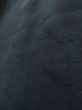 Photo7: L0824K Used Japanese men  Black Men's Haori / Silk.    (Grade B) (7)