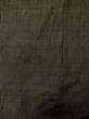 Photo11: L0824R Used Japanese men  Brown Men's Haori / Silk. Stripes   (Grade D) (11)