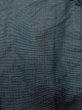 Photo11: Mint L0824W Used Japanese men Dark Blue Men's Haori / Silk. Geometrical pattern   (Grade A+) (11)