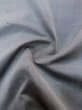 Photo10: L0826H Used Japanese women Shiny Gray IROMUJI plain colored / Silk.    (Grade C) (10)