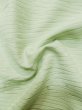 Photo12: L0826K Used Japanese women Pale Yellowish Green IROMUJI plain colored / Silk.    (Grade C) (12)