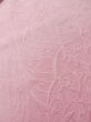 Photo12: L0826L Used Japanese women Pale Pink IROMUJI plain colored / Silk.    (Grade C) (12)