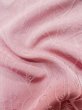 Photo13: L0826L Used Japanese women Pale Pink IROMUJI plain colored / Silk.    (Grade C) (13)