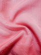 Photo12: L0826O Used Japanese women Light Pink IROMUJI plain colored / Silk. Gradation   (Grade B) (12)