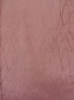 Photo4: L0826V Used Japanese womenPale Light Dark Red ORI woven / Silk.    (Grade C) (4)