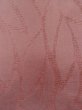 Photo7: L0826V Used Japanese womenPale Light Dark Red ORI woven / Silk.    (Grade C) (7)