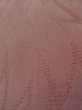 Photo8: L0826V Used Japanese womenPale Light Dark Red ORI woven / Silk.    (Grade C) (8)