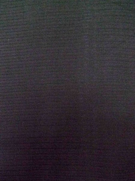 Photo6: L0827B Used Japanese women  Black MONTSUKI crests / Silk.    (Grade C) (6)