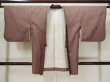 Photo1: L0907E Used Japanese women  Multi Color HAORI short jacket / Silk. Stripes   (Grade C) (1)