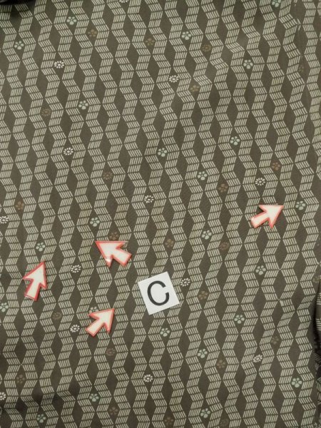 Photo16: L0907L Used Japanese womenPale Grayish Brown HAORI short jacket / Silk. Flower,   (Grade C) (16)