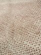 Photo8: L0907O Used Japanese women Pale Brown HAORI short jacket / Silk. Dapple pattern   (Grade B) (8)