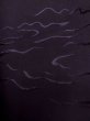 Photo7: L0907U Used Japanese women Dark Purple HAORI short jacket / Silk. Abstract pattern   (Grade D) (7)