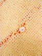 Photo4: Mint L0907V Used Japanese women Pale Red HAORI short jacket / Silk. Dapple pattern,   (Grade A) (4)