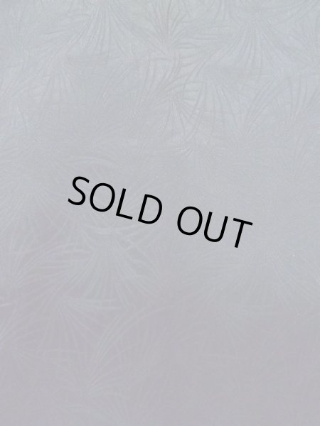 Photo7: Mint L0914D Used Japanese women  Black HAORI short jacket / Silk. Abstract pattern   (Grade A) (7)