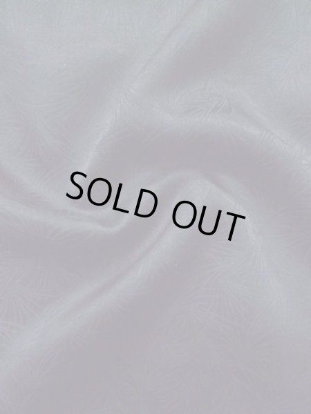 Photo11: Mint L0914D Used Japanese women  Black HAORI short jacket / Silk. Abstract pattern   (Grade A) (11)