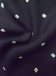 Photo10: L0914H Used Japanese women  Black HAORI short jacket / Synthetic. Dot   (Grade A) (10)