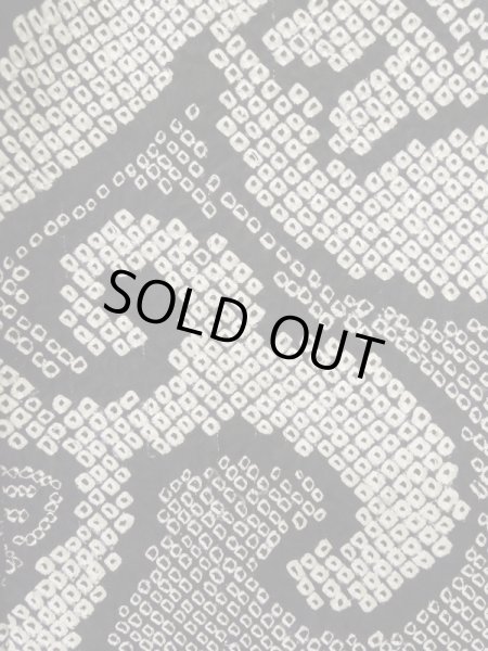 Photo5: L0915B Used Japanese women  Black HAORI short jacket / Silk. Flower,   (Grade B) (5)