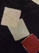 Photo5: L0921C Used Japanese women Dark Purple HAORI short jacket / Silk. Square piece of fancy paper    (Grade D) (5)