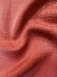 Photo12: L0921K Used Japanese women Pale Pink HAORI short jacket / Silk.  Ear of rice, umbrella  (Grade C) (12)