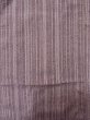 Photo4: Mint L0921Y Used Japanese womenPale Brownish Purple HAORI short jacket / Silk. Abstract pattern   (Grade B) (4)