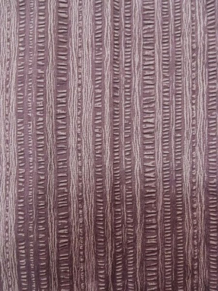 Photo6: Mint L0921Y Used Japanese womenPale Brownish Purple HAORI short jacket / Silk. Abstract pattern   (Grade B) (6)