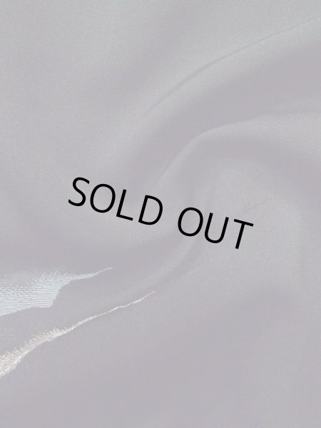 Photo12: L0921Z Used Japanese women  Black HAORI short jacket / Silk. Mountain,   (Grade A) (12)