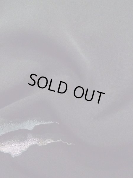 Photo13: L0921Z Used Japanese women  Black HAORI short jacket / Silk. Mountain,   (Grade A) (13)