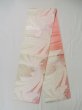 Photo1: L0929C Vintage Japanese Kimono  Light Pink FUKURO OBI sash Gradation Silk. (Grade B) (1)