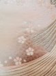 Photo7: L0929C Vintage Japanese Kimono  Light Pink FUKURO OBI sash Gradation Silk. (Grade B) (7)