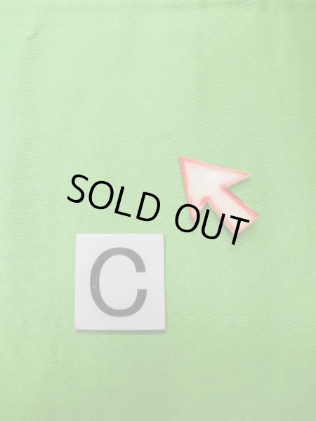 Photo14: L1005B Vintage Japanese Kimono   Green FUKURO OBI sash Chrysanthemum Silk. (Grade B) (14)