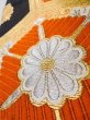 Photo8: L1005P Vintage Japanese Kimono   Black FUKURO OBI sash Flower Silk. (Grade A) (8)