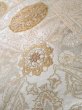 Photo10: L1005X Vintage Japanese Kimono   Silver FUKURO OBI sash Chinese flower Silk. (Grade A) (10)