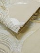 Photo11: L1012I Vintage Japanese Kimono   Off White FUKURO OBI sash Colud Silk. (Grade C) (11)