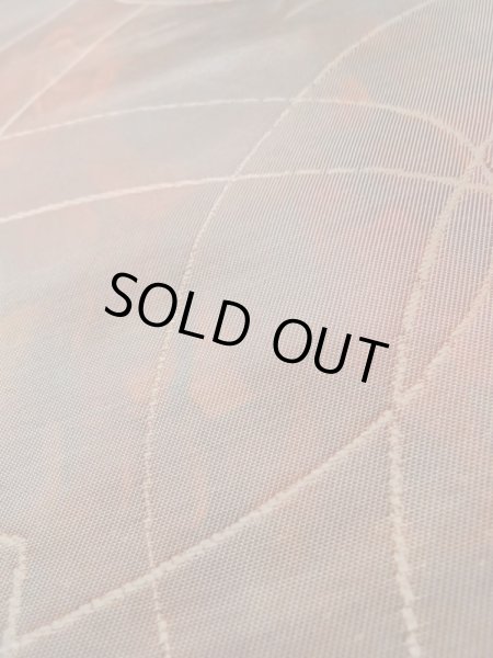 Photo8: L1012O Vintage Japanese Kimono   Multi Color FUKURO OBI sash Abstract pattern Silk. (Grade B) (8)