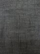 Photo6: L1019F Used Japanese women  Gray TSUMUGI pongee / Silk. Abstract pattern   (Grade A) (6)