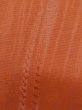 Photo6: L1019W Used Japanese women Pale Coral IROMUJI plain colored / Silk.    (Grade B) (6)