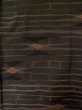 Photo5: L1019X Used Japanese women Dark Brown ORI woven / Silk. Line,   (Grade B) (5)