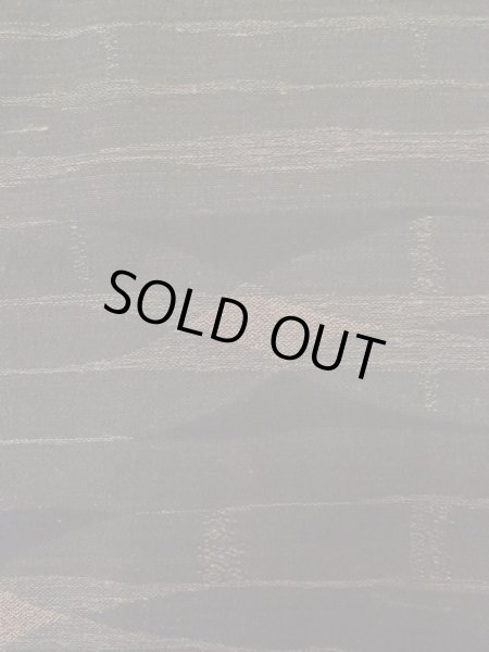 Photo6: L1019X Used Japanese women Dark Brown ORI woven / Silk. Line,   (Grade B) (6)