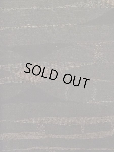 Photo7: L1019X Used Japanese women Dark Brown ORI woven / Silk. Line,   (Grade B) (7)