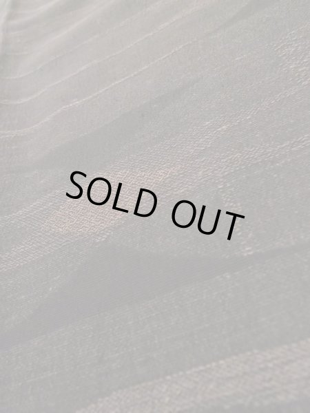 Photo11: L1019X Used Japanese women Dark Brown ORI woven / Silk. Line,   (Grade B) (11)