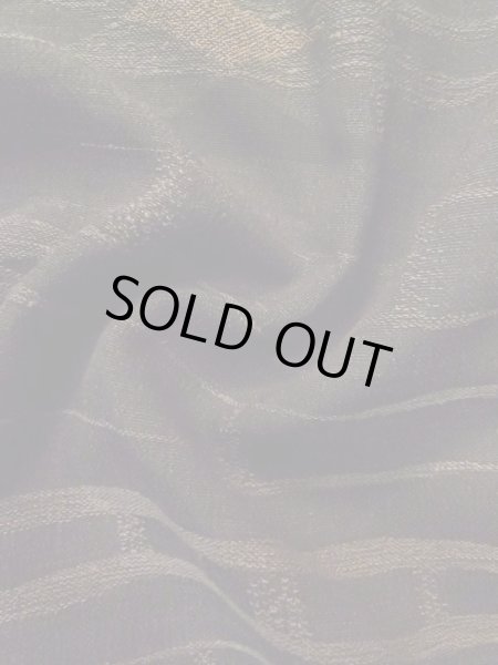 Photo13: L1019X Used Japanese women Dark Brown ORI woven / Silk. Line,   (Grade B) (13)