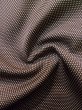 Photo11: L1019Y Used Japanese women  Purple ORI woven / Silk. Abstract pattern   (Grade C) (11)