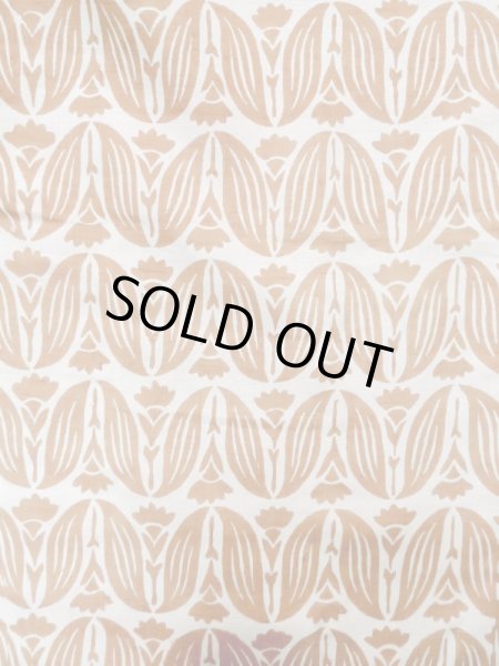 Photo4: Mint L1026D Used Japanese womenPale Light Gray HAORI short jacket / Silk. Abstract pattern   (Grade A) (4)